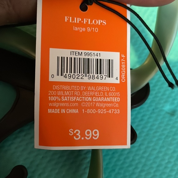 💎 2 pair West/Loop flip flops. New with tags. Size 9-10 - Picture 8 of 8